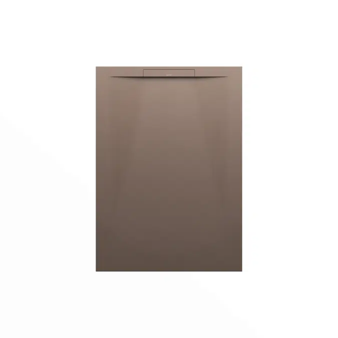 PRO S Shower tray with linear outlet on the short side