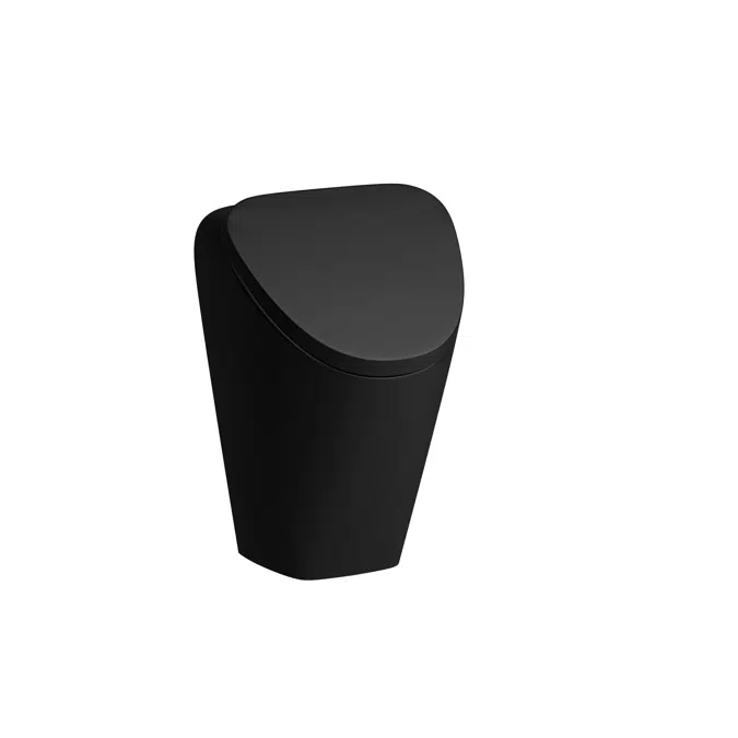VILA 2.0 Siphonic urinal 'rimless', internal water inlet, with mounting holes for cover, with electronic control system, mains operated (230V), with integrated bluetooth