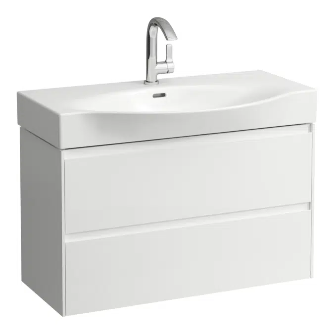 LANI Vanity unit, 2 drawers, matches washbasin H811702