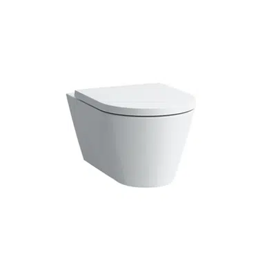 KARTELL BY LAUFEN Wall hanging Water Closet Bowl, rimless, washdown