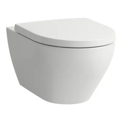 MODERNA S Wall hung WC silent 'design', silent-flush/rimless, washdown, without flushing rim