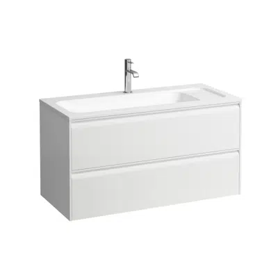 画像 MEDA Vanity unit 1000, 2 drawers, matches Marbond washbasin H814118