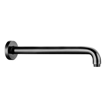 Image for HF960109423001 Kartell • LAUFEN Wall bracket, Length 420 mm, round flange, 1/2", PVD inox look