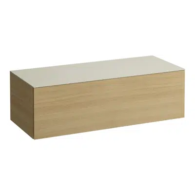 ILBAGNOALESSI Drawer element 1200, 1 drawer, without cut-out, Calce Avorio top