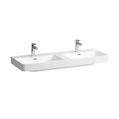 Image for PRO X Double washbasin, 2 basin bowls