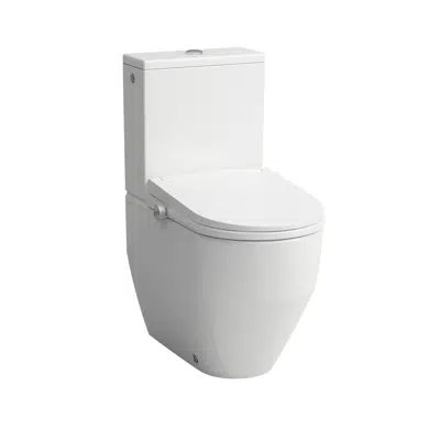 imagen para CLEANET PRO LITE LITE version, shower toilet, floorstanding close-coupled, rimless, incl. seat and cover with washing function, Wi-Fi & APP, UV disinfection and ambient light