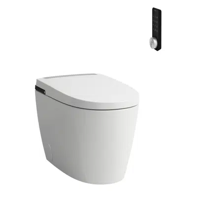 รูปภาพสำหรับ ALVIA Shower toilet FS BTW, (In-Tank, EN1717, UK cable), incl. app, IOT and remote, auto-open, pre flush, UVC light, rimless