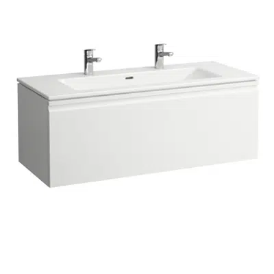 LAUFEN PRO S Combination of washbasin with vanity unit 1200 mm, with one drawer