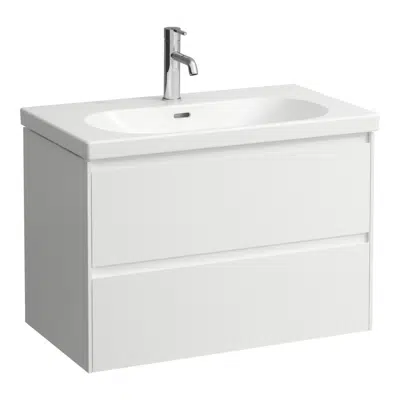 Imagem para LANI Vanity unit, 2 drawers, matches vanity washbasin H810087}