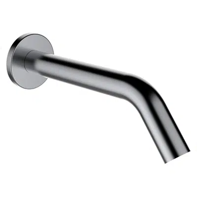 Image for Kartell • LAUFEN Wall-mounted spout, Projection 175 mm, PVD inox look