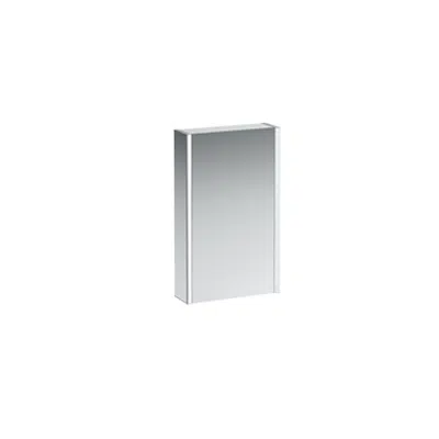 FRAME 25 Mirror cabinet 450 mm, with sockets EU, with sensor switch, left door