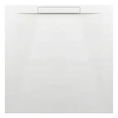 LAUFEN PRO S Shower tray, made of Marbond composite material, rectangular, linear outlet at short side图像