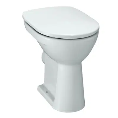 LAUFEN PRO Raised floorstanding WC, washout, horizontal outlet