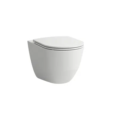 LAUFEN PRO Wall-hung WC 'comfort', washdown, rimless, 5 cm raised height图像