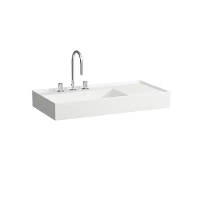 Image for KARTELL BY LAUFEN Washbasin, shelf right 900 mm