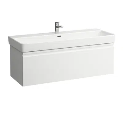 LAUFEN PRO S 1160x450 Vanity unit, 1 drawer and interior drawer, incl. drawer organiser, matches washbasin 814965
