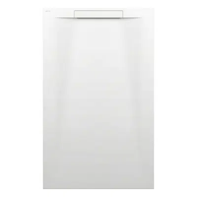 imagem para LAUFEN PRO S Shower tray, made of Marbond composite material, rectangular, linear outlet at short side