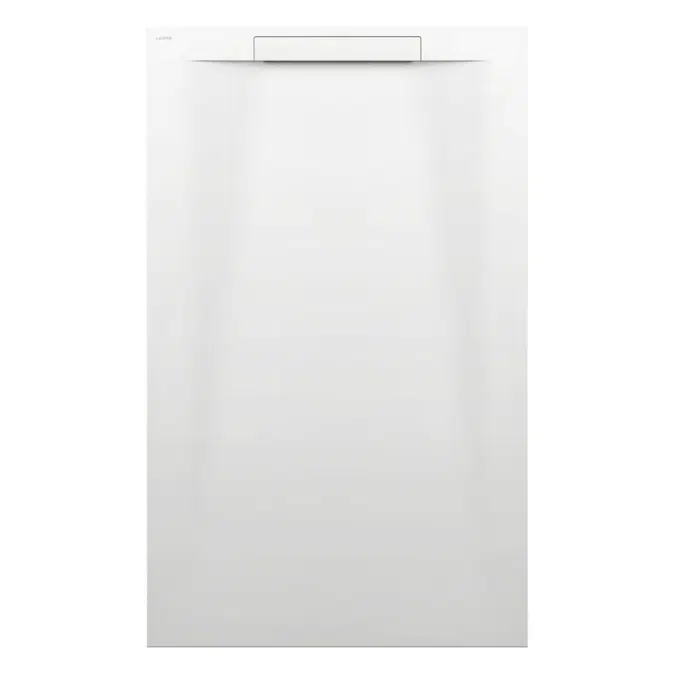 LAUFEN PRO S Shower tray, made of Marbond composite material, rectangular, linear outlet at short side