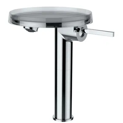 KARTELL BY LAUFEN Column basin mixer disc