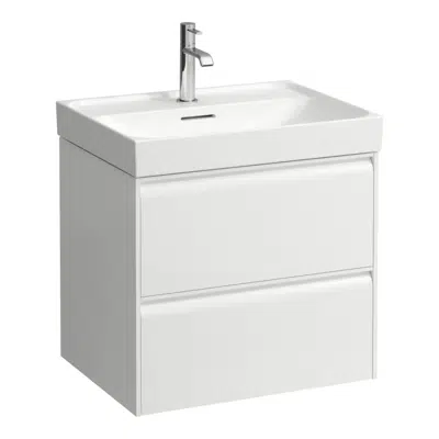 画像 MEDA Vanity unit 600, 2 drawers, matches washbasin H810113