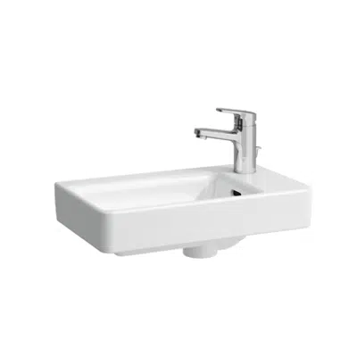 LAUFEN PRO S Small washbasin, asymmetric right 480 mm