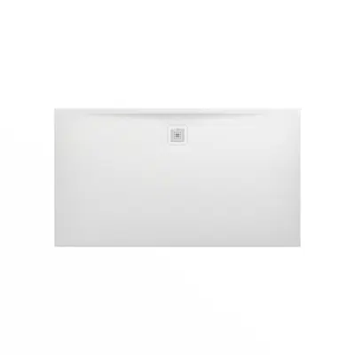Image for LAUFEN PRO Shower tray 1600 x 900, made of Marbond composite material, super flat, rectangular, outlet at long side