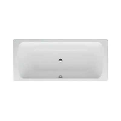 Image pour LAUFEN PRO Bathtub 1700 x 750 mm, steel, outlet at centre