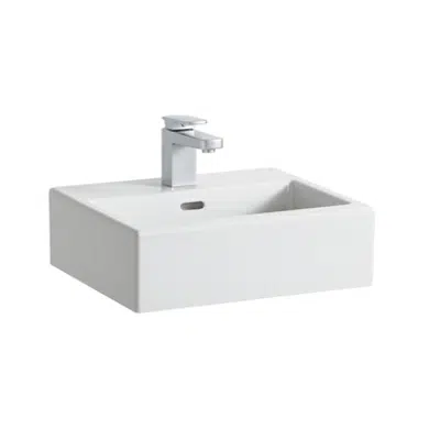 LIVING Small washbasin, undersurface ground 450 mm