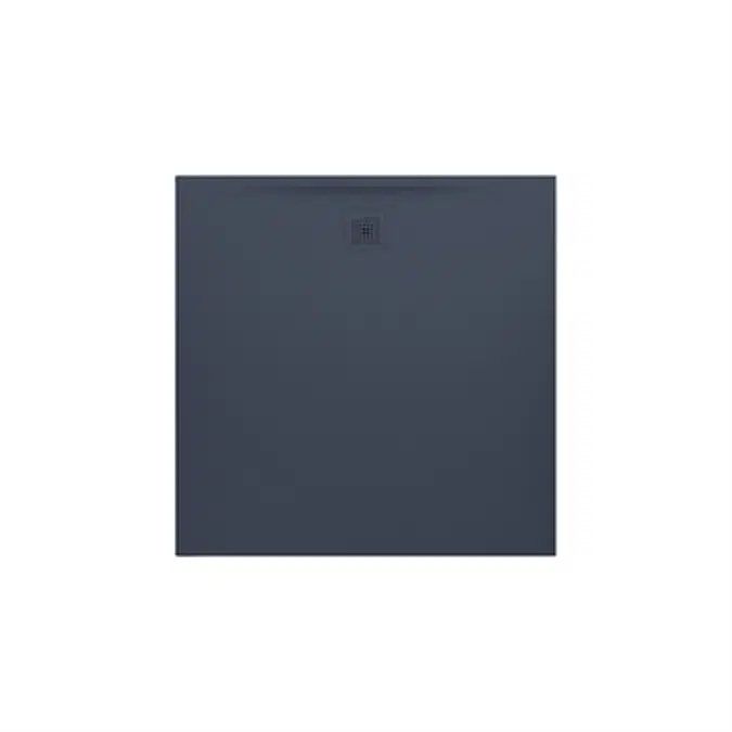 LAUFEN PRO Shower tray 1200x1200, made of Marbond composite material, super flat, square, outlet at side
