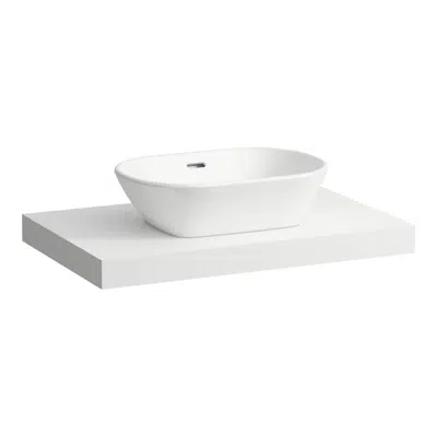 Image for H404651 LANI Countertop 800, with centre cut-out, 65 mm thick, incl. 2 installation brackets