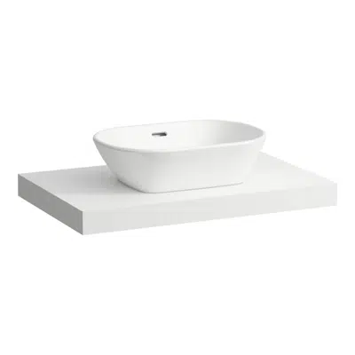 kuva kohteelle LANI Countertop 800, with centre cut-out, 65 mm thick, incl. 2 installation brackets