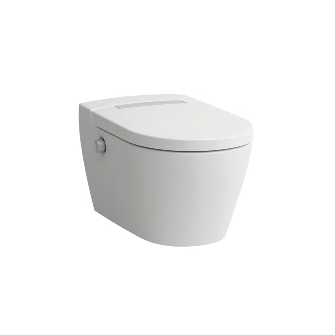 CLEANET AURIA AURIA Shower toilet wall-hung (for concealed cistern, EN1717), incl. remote, desinfection UV-light, silent flush