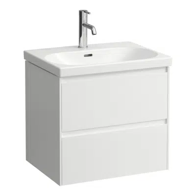 Image pour LANI Vanity unit, 2 drawers, matches vanity washbasin H810083
