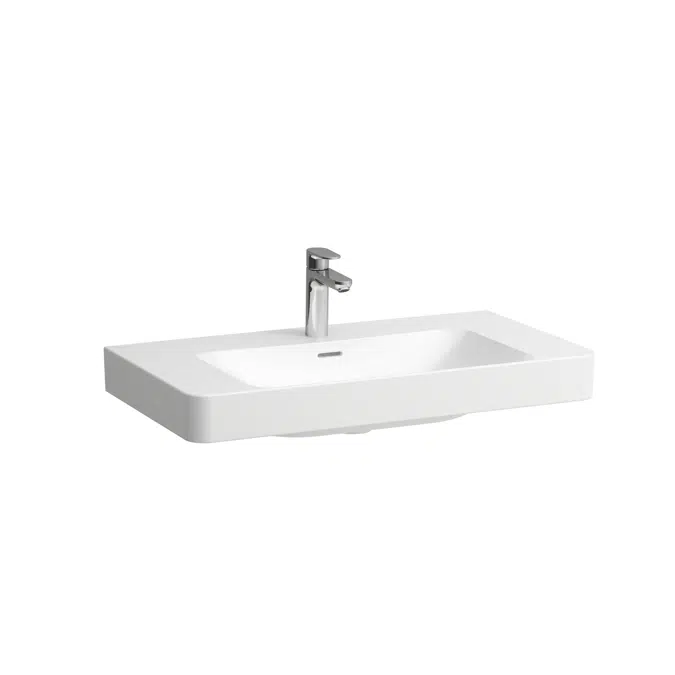PRO X Washbasin 85cm, undersurface ground