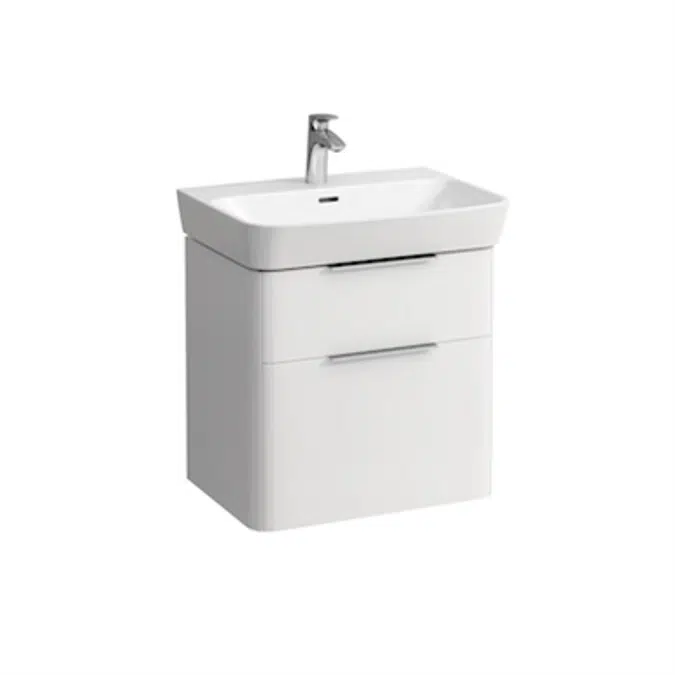 BIM objects - Free download! MODERNA R Vanity Unit 575 mm with two ...