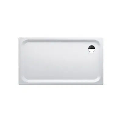 billede til PLATINA Steel shower tray, flat, 1600 x 900 mm