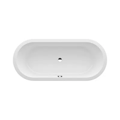 Imagem para LAUFEN PRO Bathtub 1800 x 800 mm, oval, drop-in version, made of Marbond material}