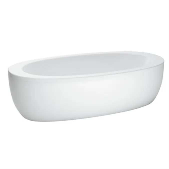 ILBAGNOALESSI ONE Bathtub, freestanding with panel 2030 x 1020 mm