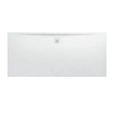Imagem para LAUFEN PRO Shower tray 2000 x 900, made of Marbond composite material, super flat, rectangular, outlet at long side}
