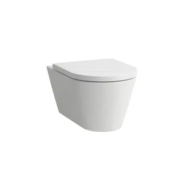 obraz dla Kartell • LAUFEN Wall-hung WC Silent flush/'rimless', washdown, without flushing rim