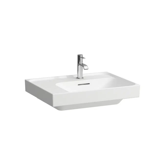 MEDA Washbasin, undersurface ground, shelf left