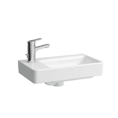 LAUFEN PRO S Small washbasin, asymmetric left 480 mm