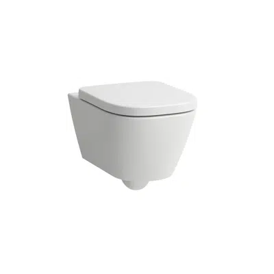 MEDA Wall-hung WC Silent flush/'rimless', washdown, advanced, without flushing rim için görüntü