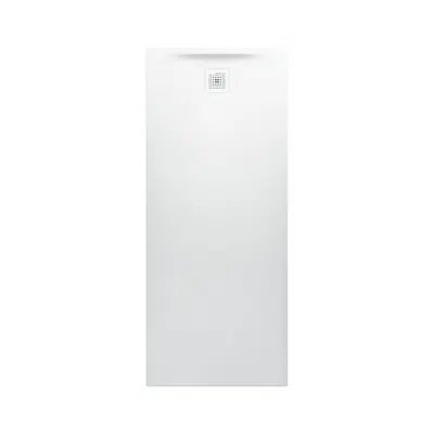 Image for LAUFEN PRO Shower tray, 1800 x 750 x 46 mm, made of Marbond composite material, super flat, rectangular, outlet at short side