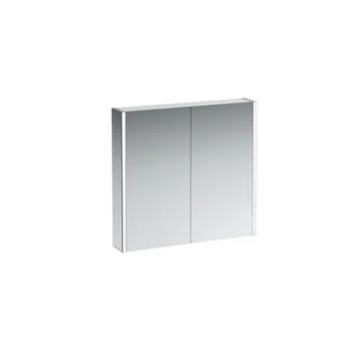 FRAME 25 Mirror cabinet 800 mm, with sockets CH, without sensor switch