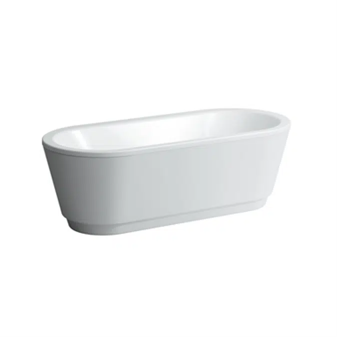 BIM objects Free download! THALLIUM Bathtub 1800 x 800 mm, steel BIMobject