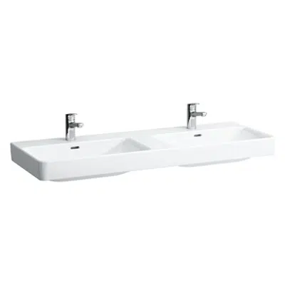 LAUFEN PRO S Double countertop washbasin 1300 mm