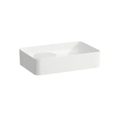 VAL Washbasin bowl, with islet 550 mm