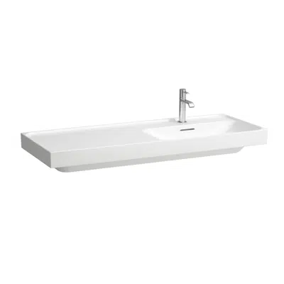 Image for MEDA Washbasin, shelf left