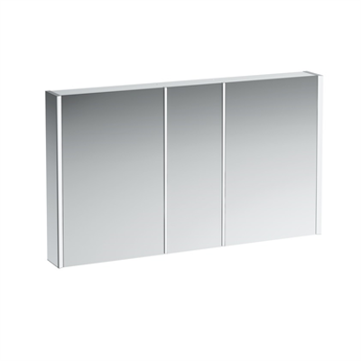 Image for FRAME 25 Mirror cabinet 1300 mm, with ambient lighting, with sockets EU, with sensor switch